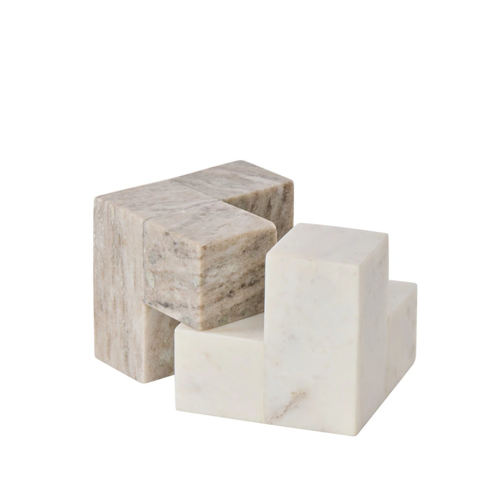 Marble Book Ends