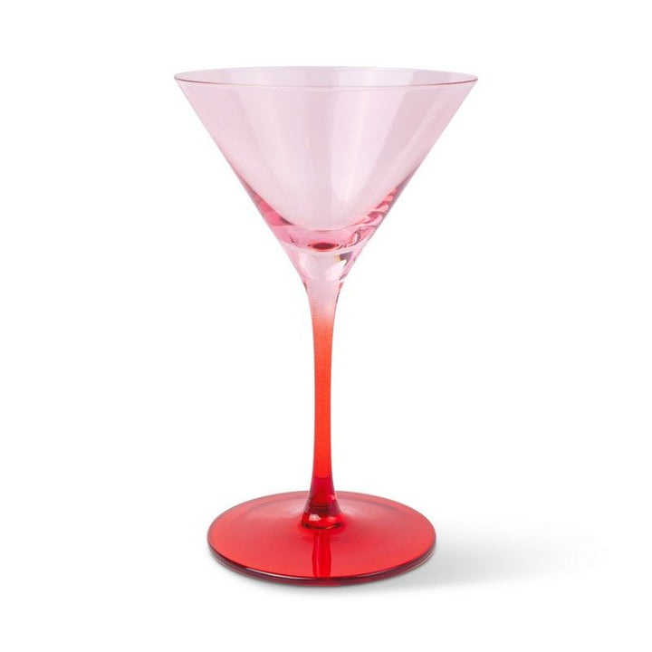 Olive Martini Glass set of 2 - Blush and Cherry