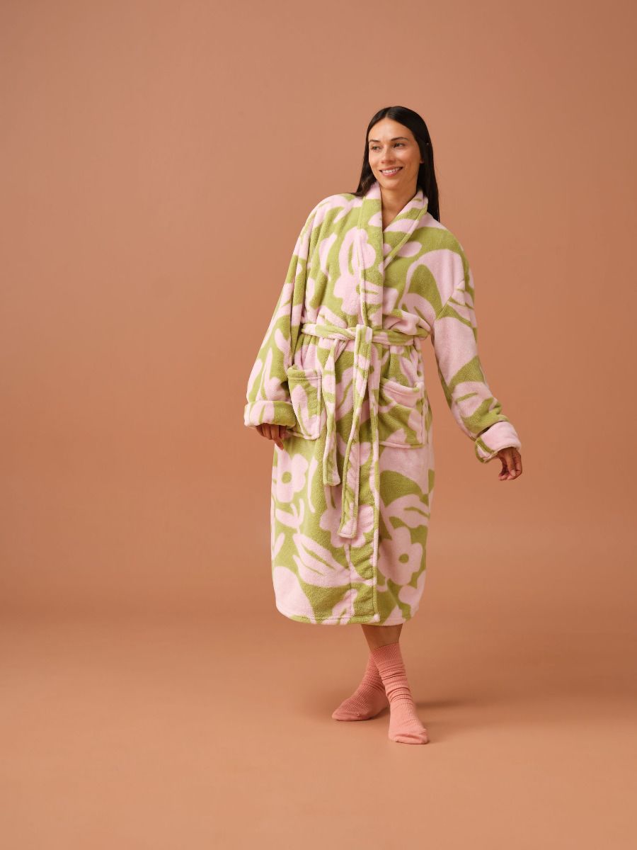 Plush Francesca Pear Robe