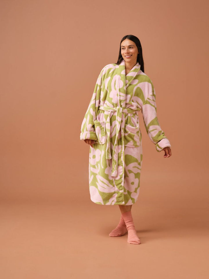 Plush Francesca Pear Robe