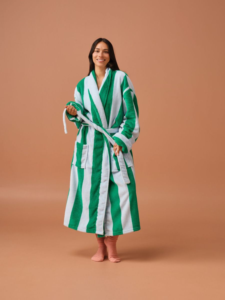 Plush Ocean City Spearmint Robe