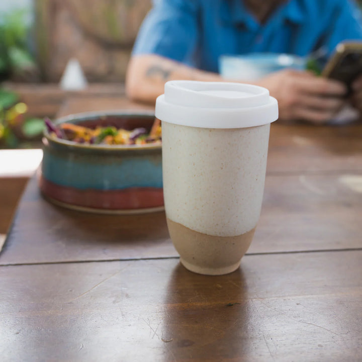 Sandy Ceramic Travel Cup