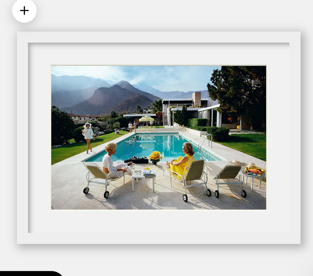 Poolside Gossip- Slim Aarons by FinePrint Co