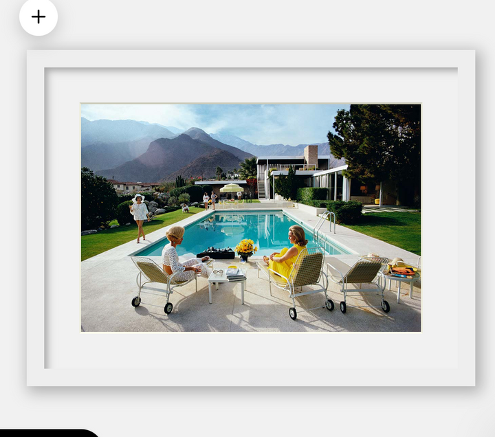 Poolside Gossip- Slim Aarons by FinePrint Co
