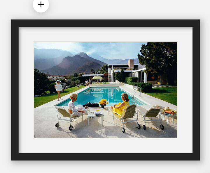 Poolside Gossip- Slim Aarons by FinePrint Co
