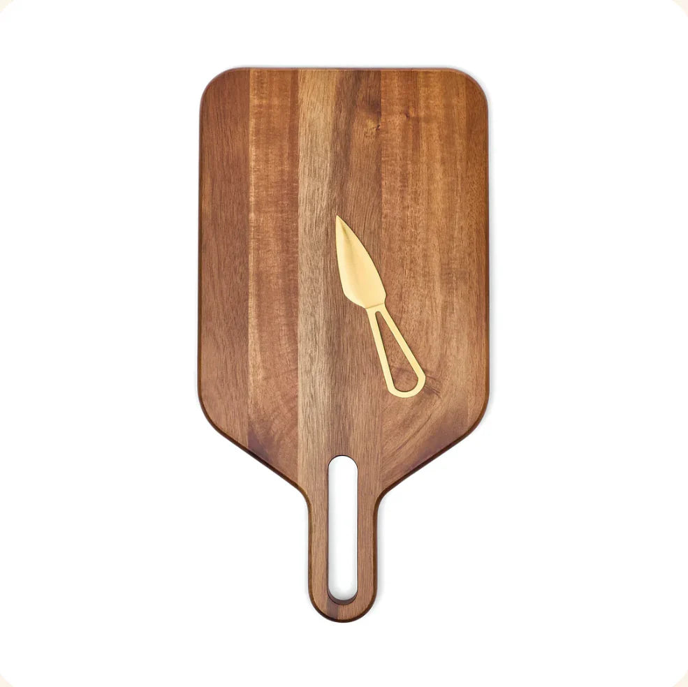 The Garth Cheese Board and Knife set