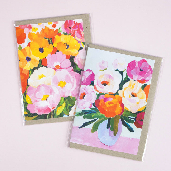 Pastel Bouquet Greeting Card