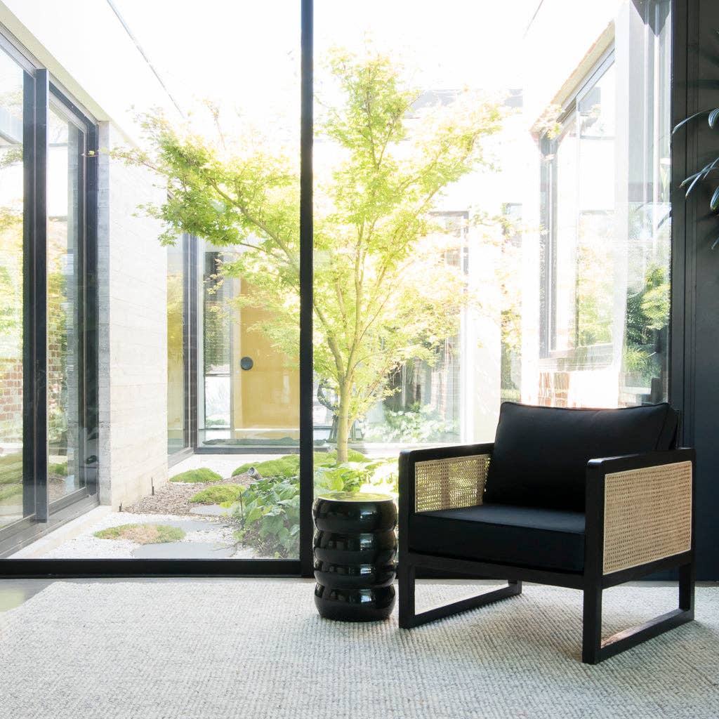 Carter Wool & Jute: Oversized mat