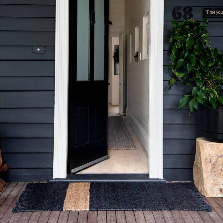 Irving Stripe: Oversized Mat (no fringe)