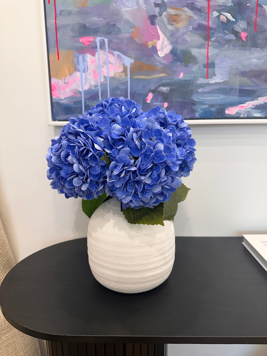 Blue Hydrangea Floral Arrangement