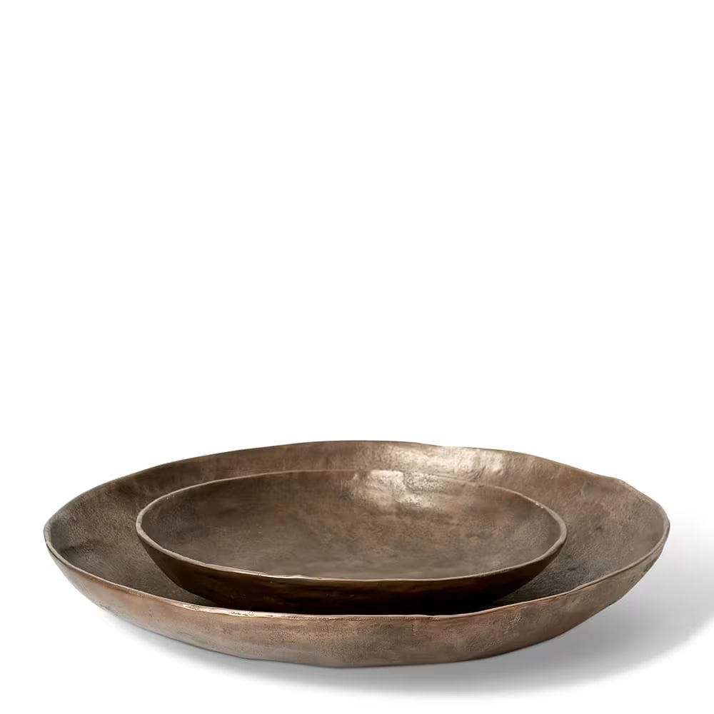 Soleil Bowl Antique Copper - 35 x 35 x 7cm