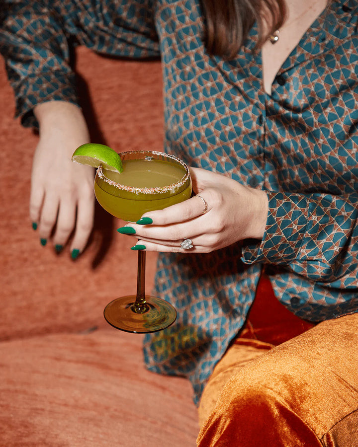 The Lou Coupe in Olive - Set of 2