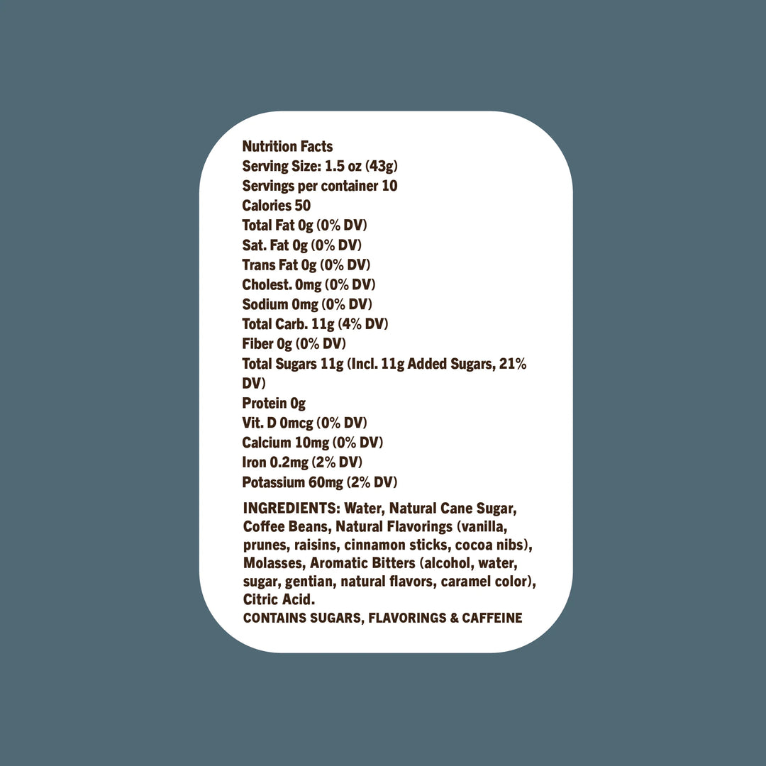 Espresso Martini - Crafted Cocktail Mixture