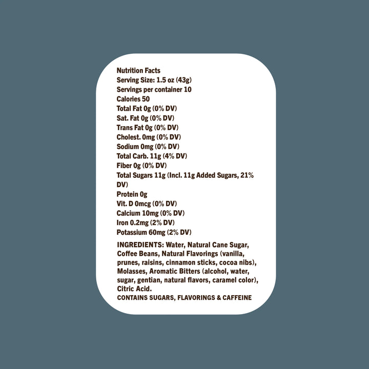 Espresso Martini - Crafted Cocktail Mixture