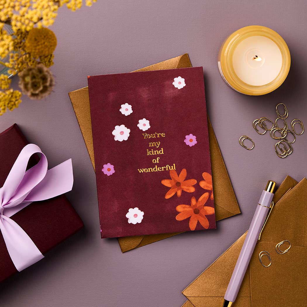 Friendship Card | Modern Foil Stationery