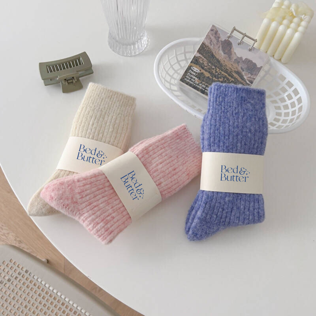 The Comfiest Socks - Blush Pink: S/M