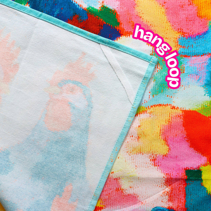 Chickens Tea Towel - Dopamine Decor - Eclectic Homewares