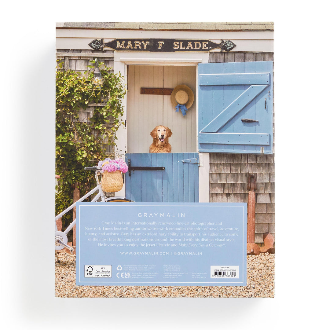 Galison Gray Malin Nantucket Book Puzzle 1000pcs
