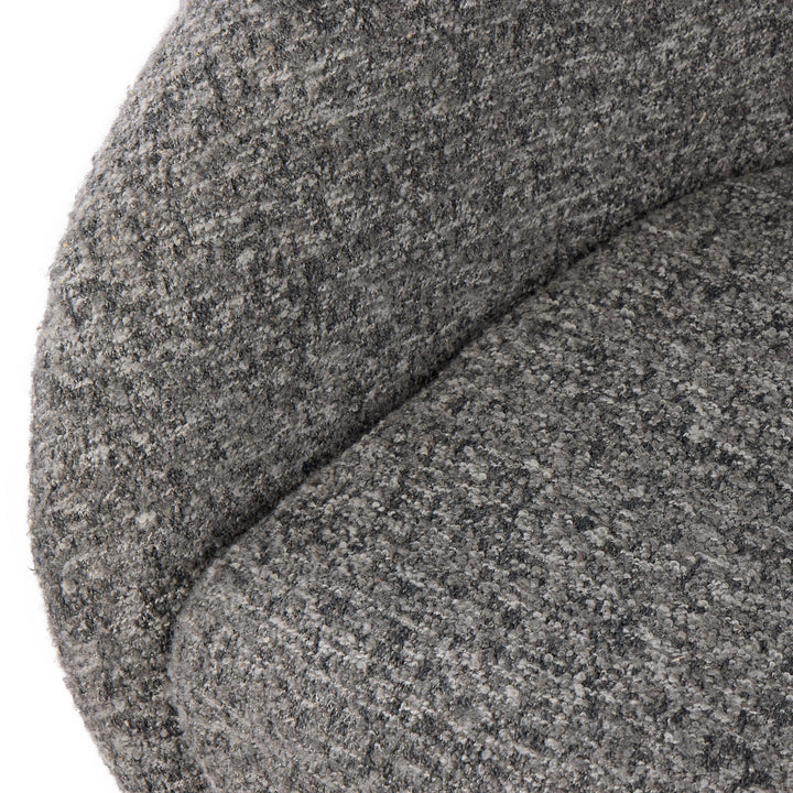 Lucca Swivel Chair Grey