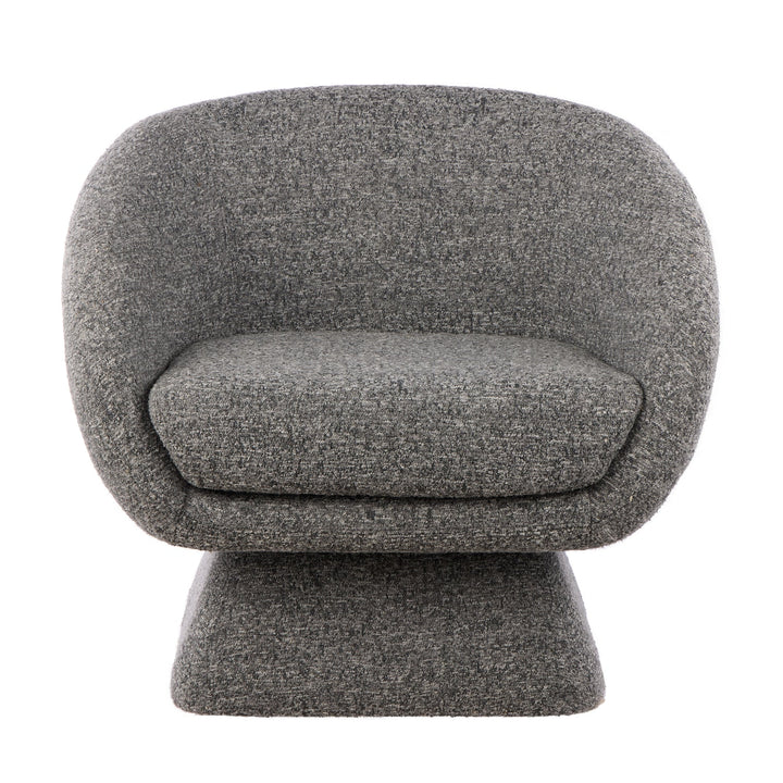Lucca Swivel Chair Grey