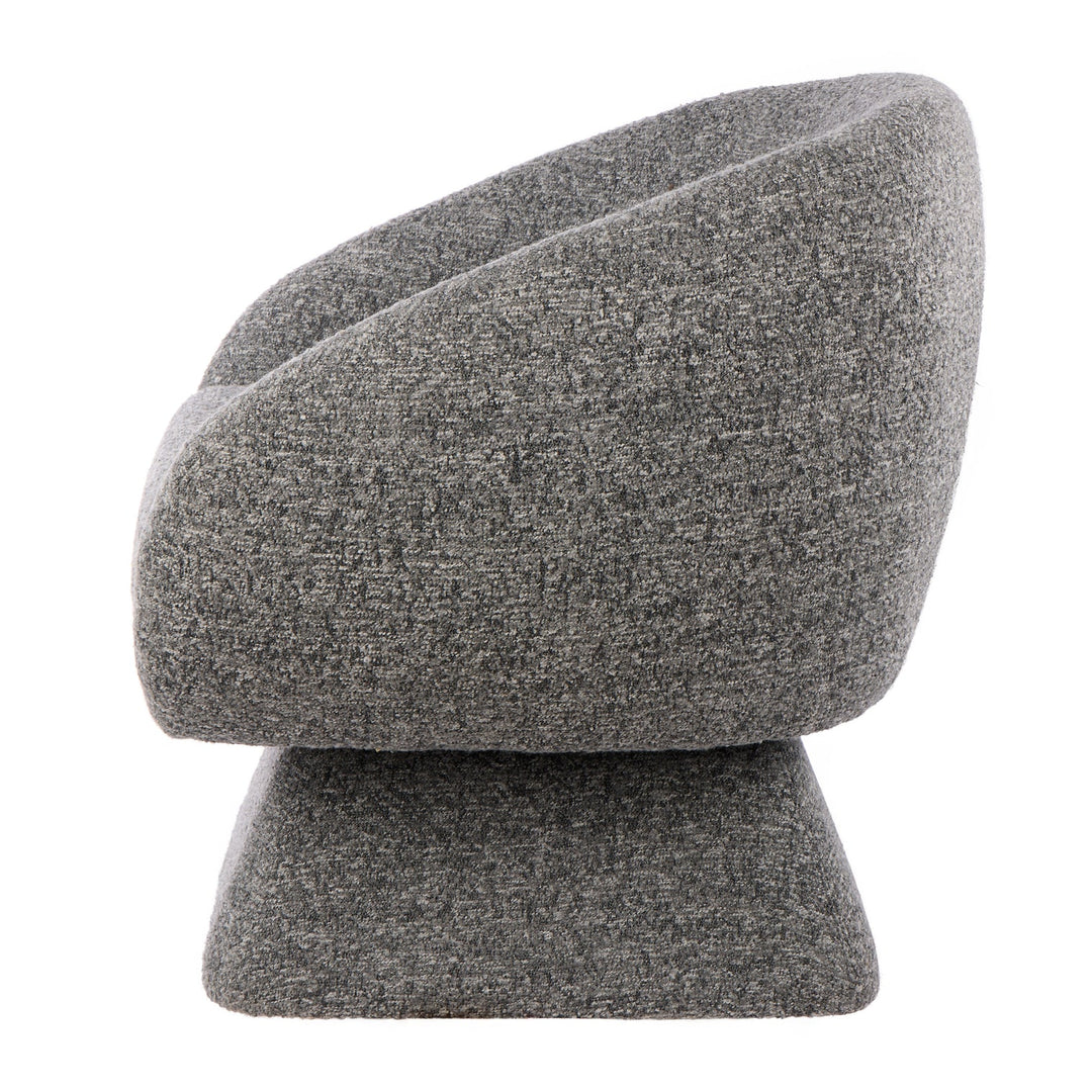 Lucca Swivel Chair Grey