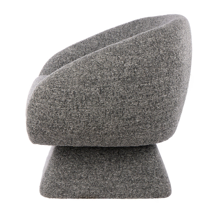 Lucca Swivel Chair Grey