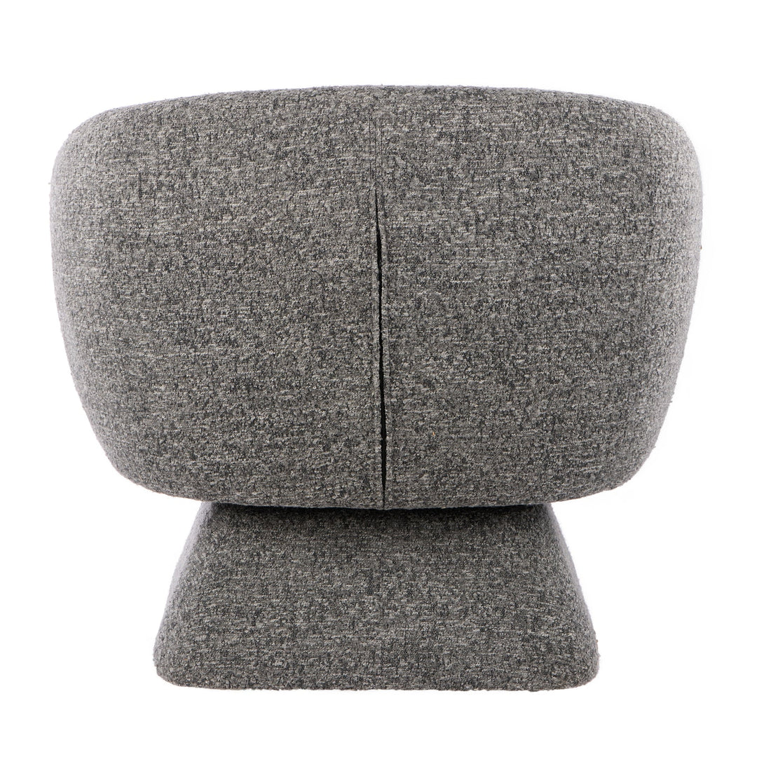 Lucca Swivel Chair Grey