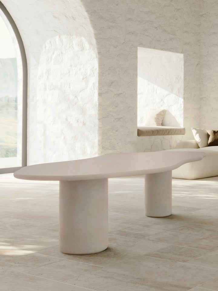 Laini Dining Table - Stone