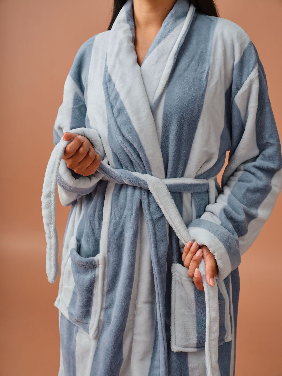 Plush Ocean Robe