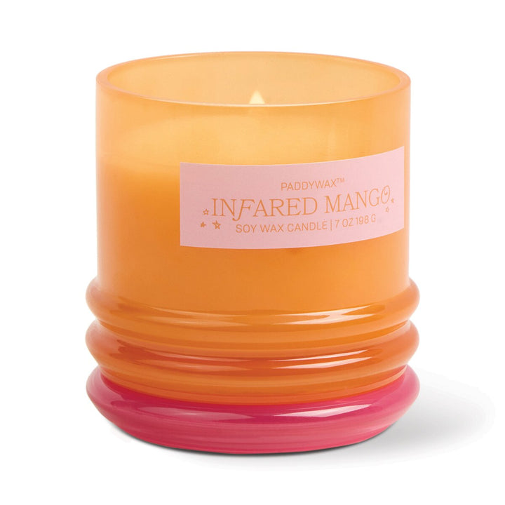 Paddywax Stacked Infrared Mangle Candle 198g