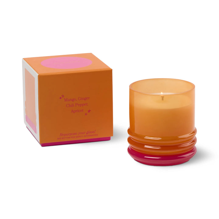 Paddywax Stacked Infrared Mangle Candle 198g