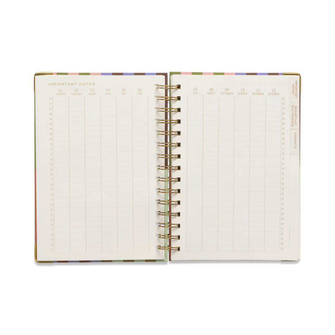 Perpetual Planner - Bold Stripe