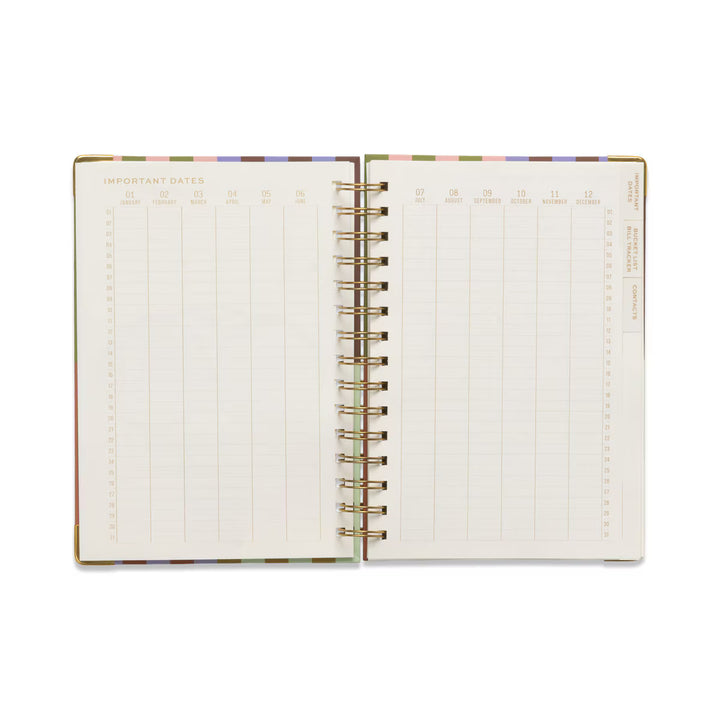 Perpetual Planner - Bold Stripe