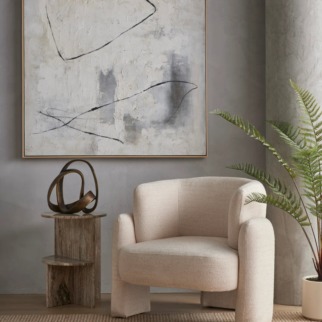 Para Accent Chair Soft Pink