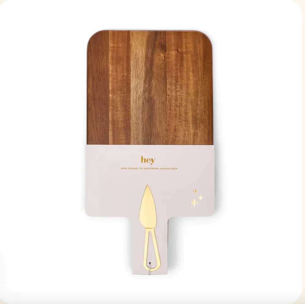 The Garth Cheese Board and Knife set