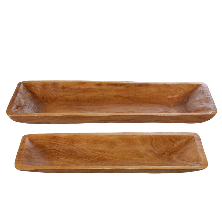 Walnut Tray Set