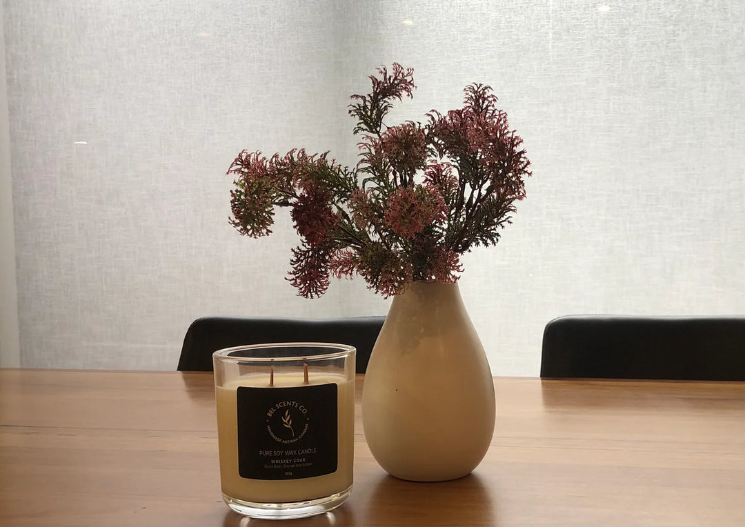 Whiskey Sour Soy Candle - Amber and Neroli