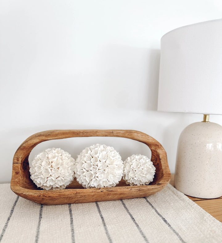 Wooden Fruit Bowl