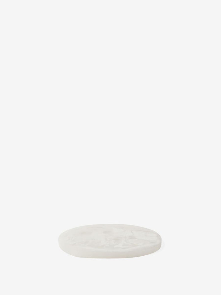 White Resin Coaster