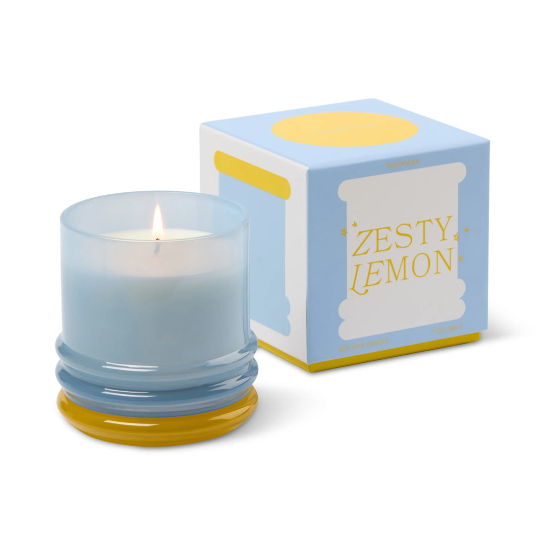 Paddywax Stacked Zesty Lemon 198g